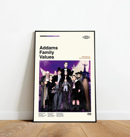 Addams Family Values - Dinos Poster