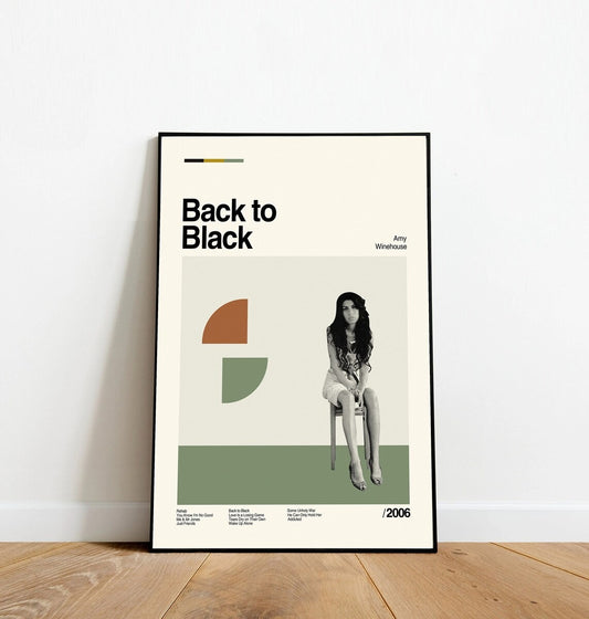 Back to Black - Dinos Poster