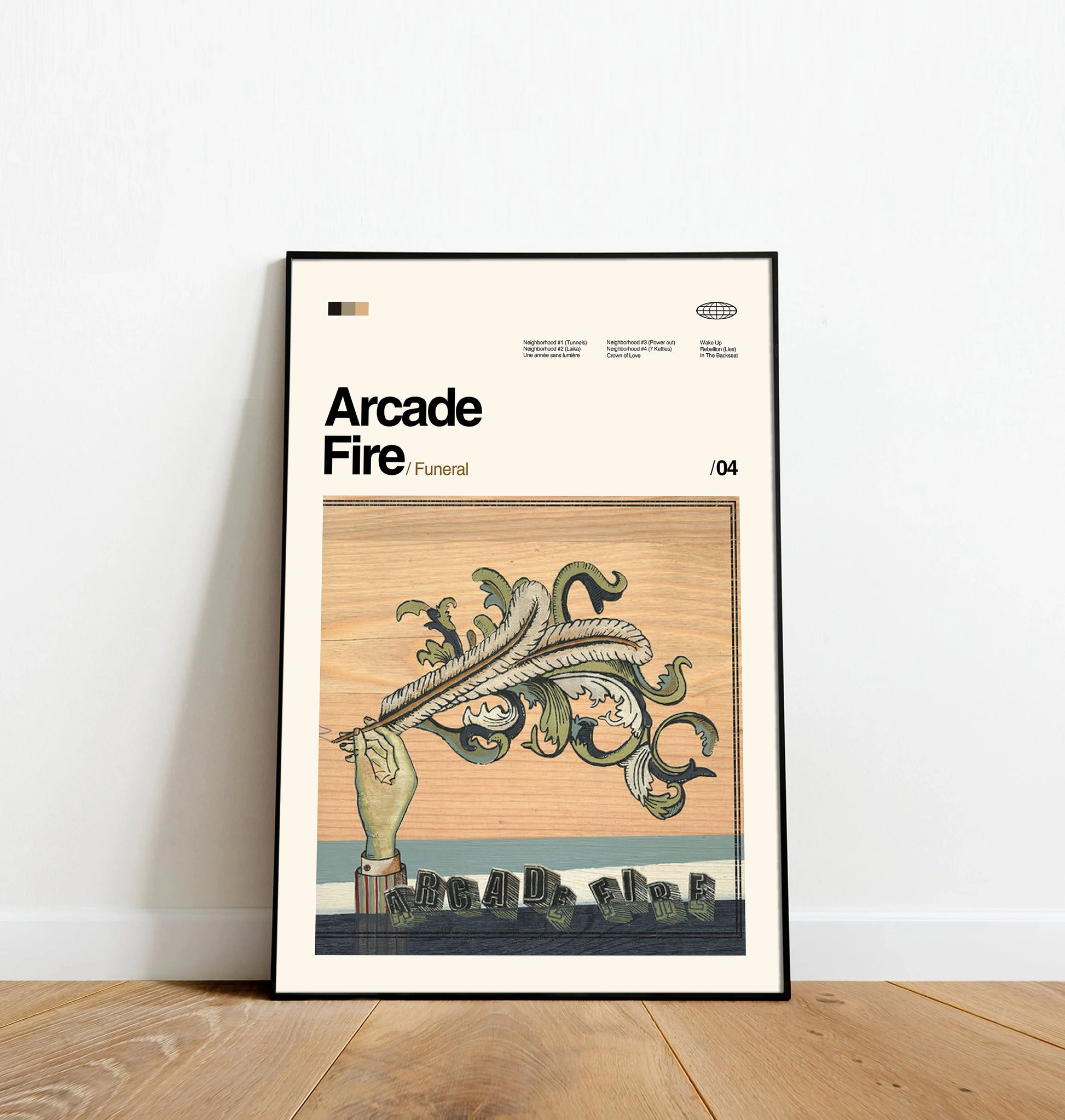 Arcade Fire - Dinos Poster