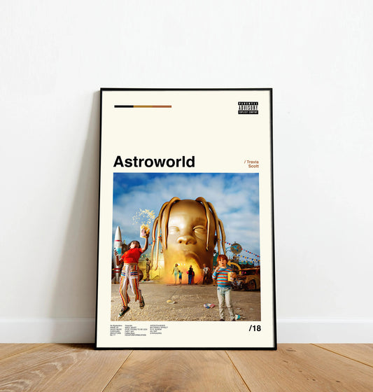 Astroworld - Dinos Poster