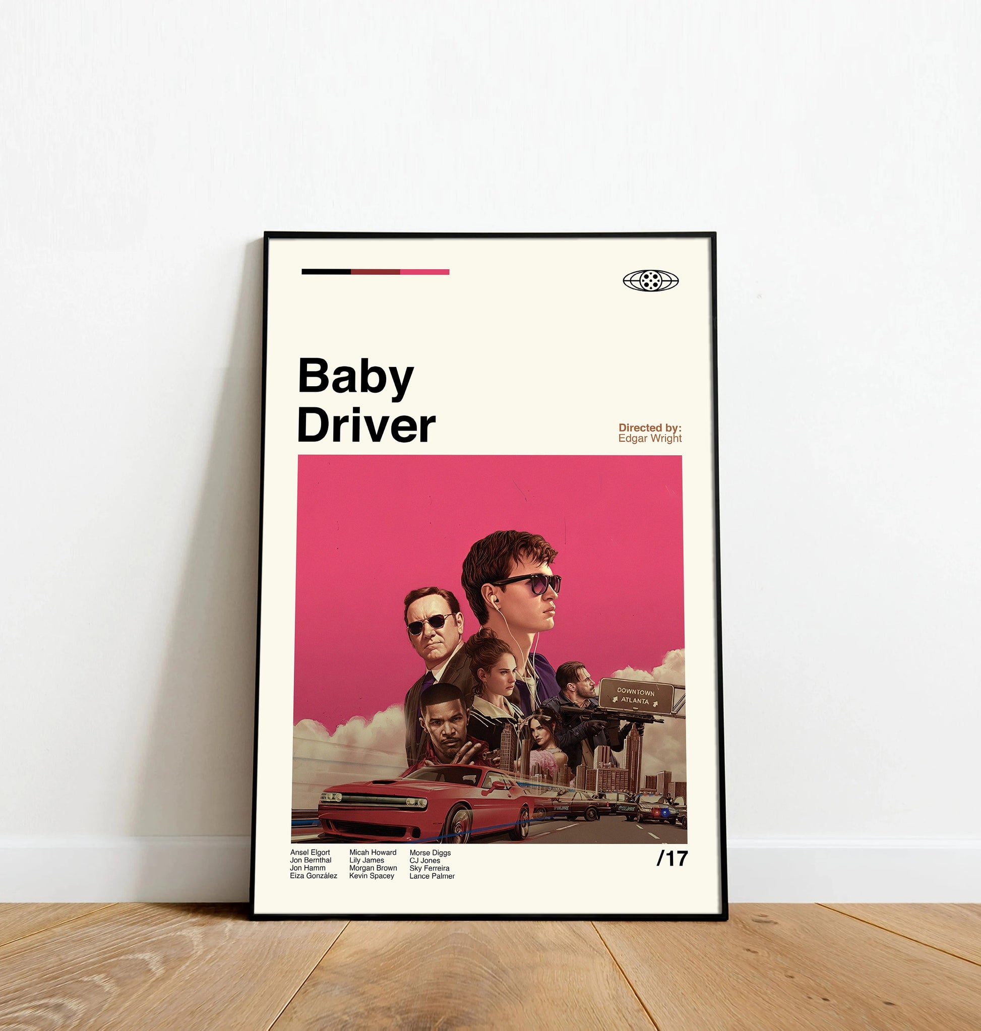 Baby Driver - Dinos Poster