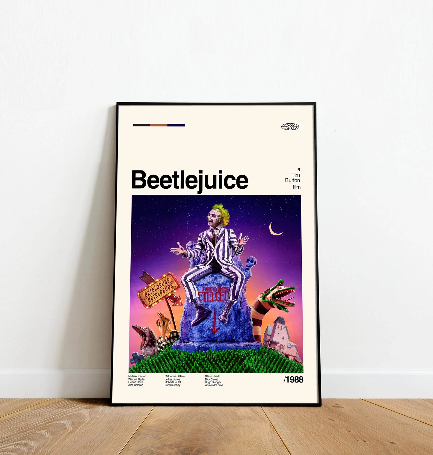 Beetlejuice - Dinos Poster