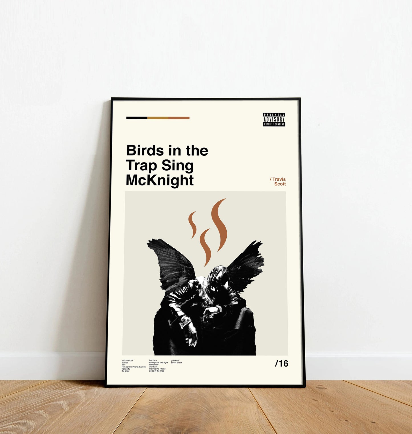 Birds in the Trap Sing McKnight - Dinos Poster