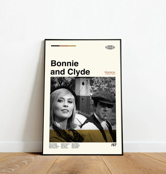 Bonnie and Clyde - Dinos Poster