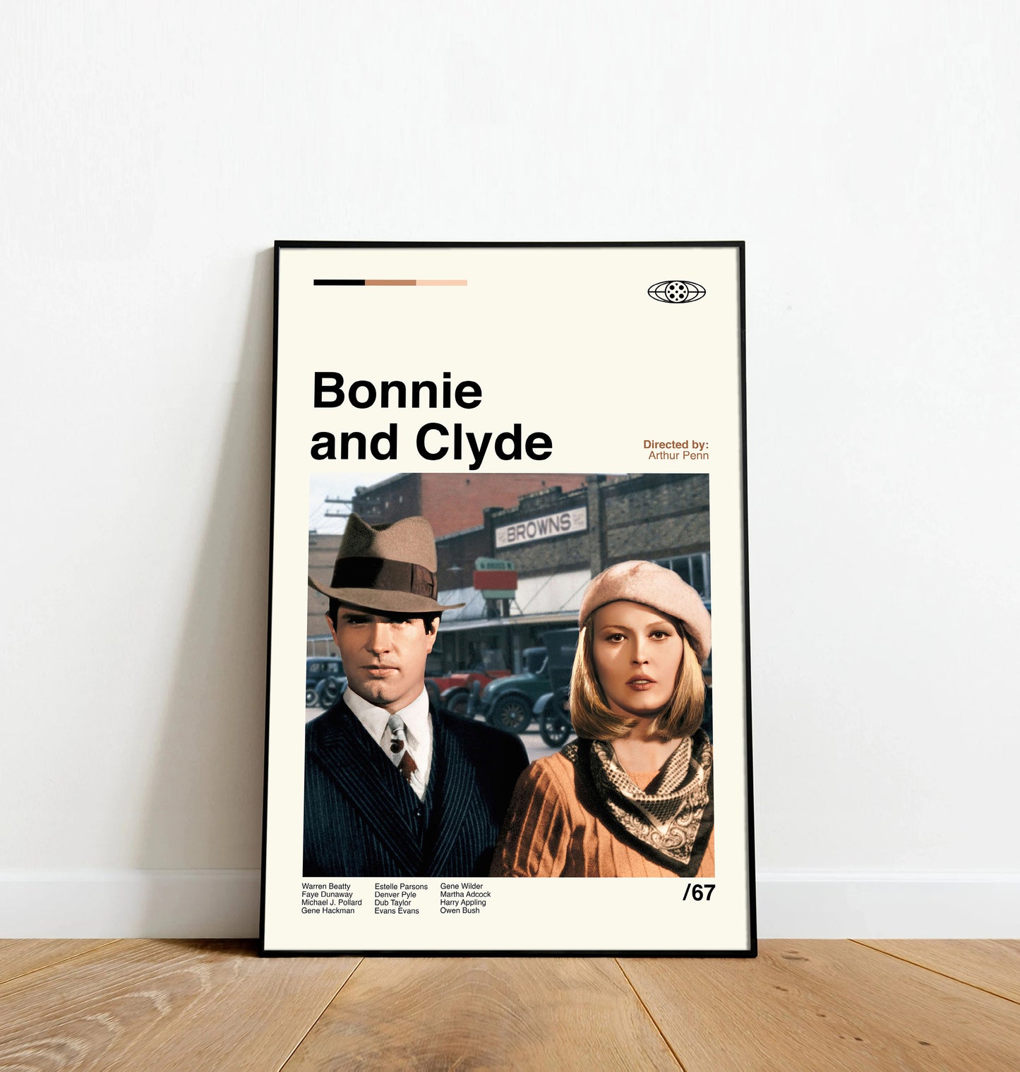 Bonnie and Clyde - Dinos Poster