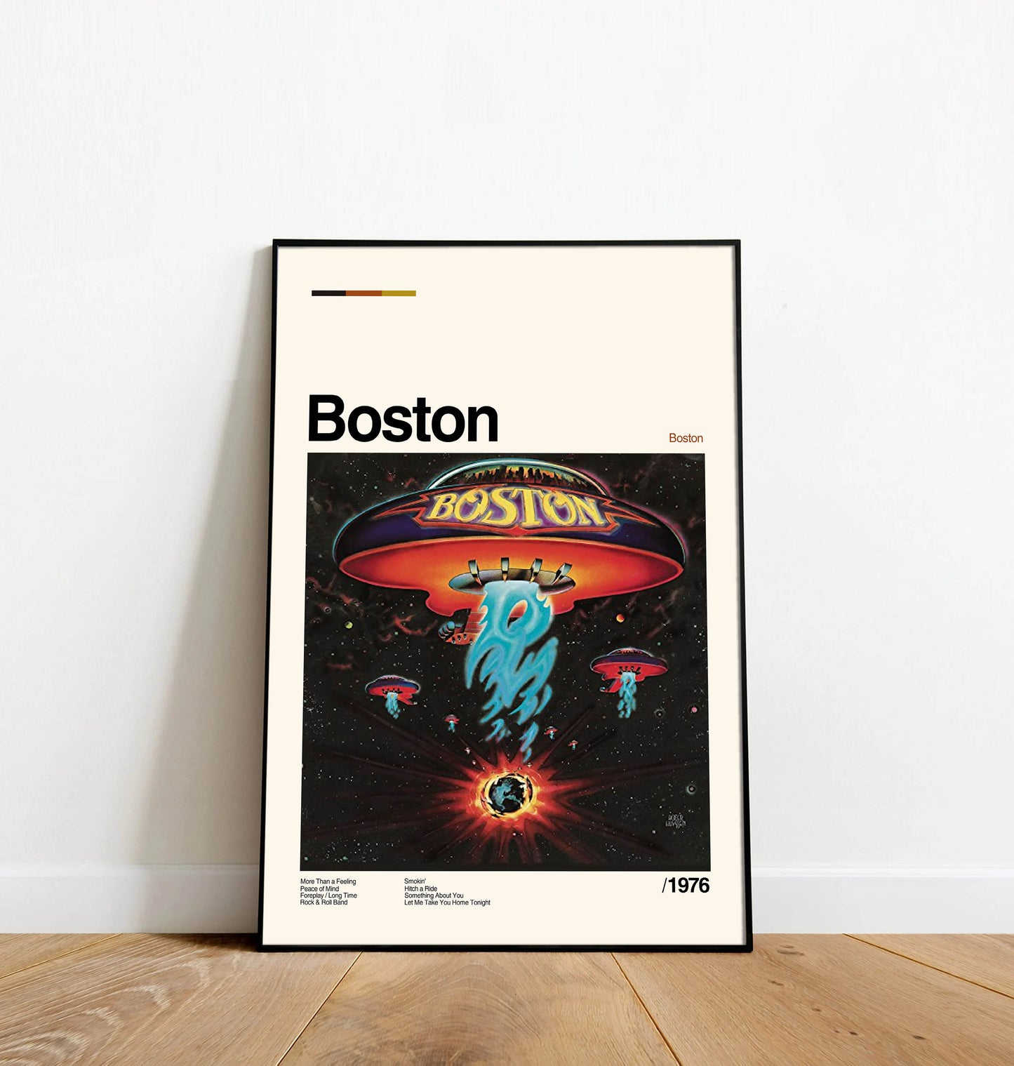 Boston - Dinos Poster