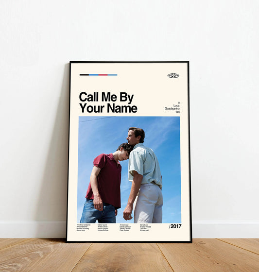 Call Me By Your Name - Dinos Poster