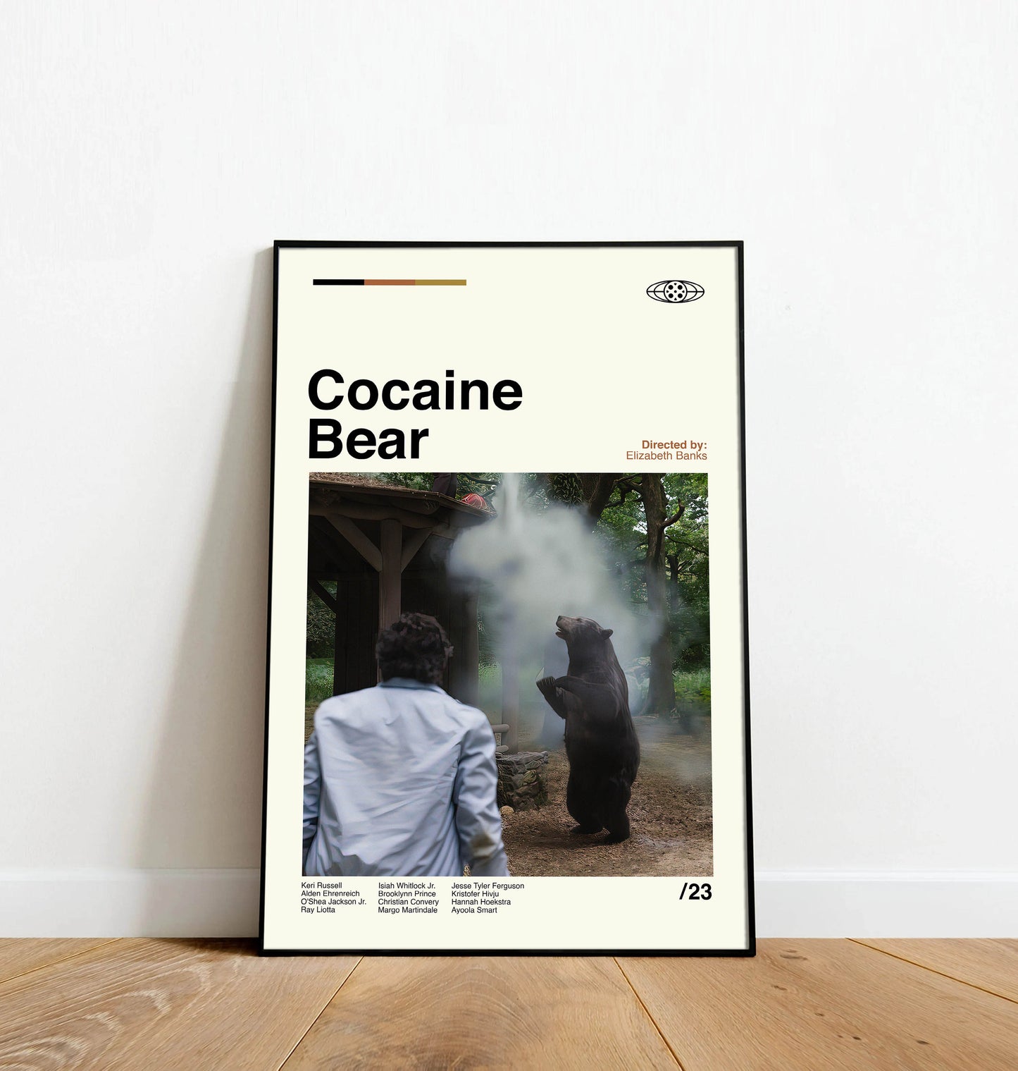 Cocaine Bear - Dinos Poster