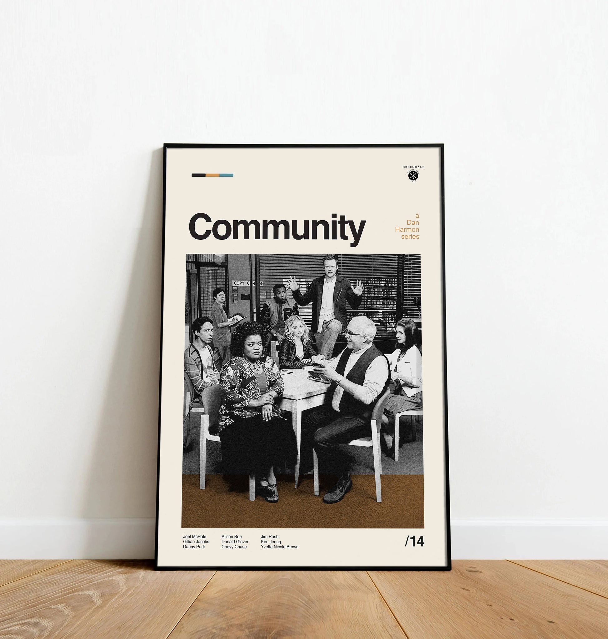 Community- Joel Mchale - Dinos Poster