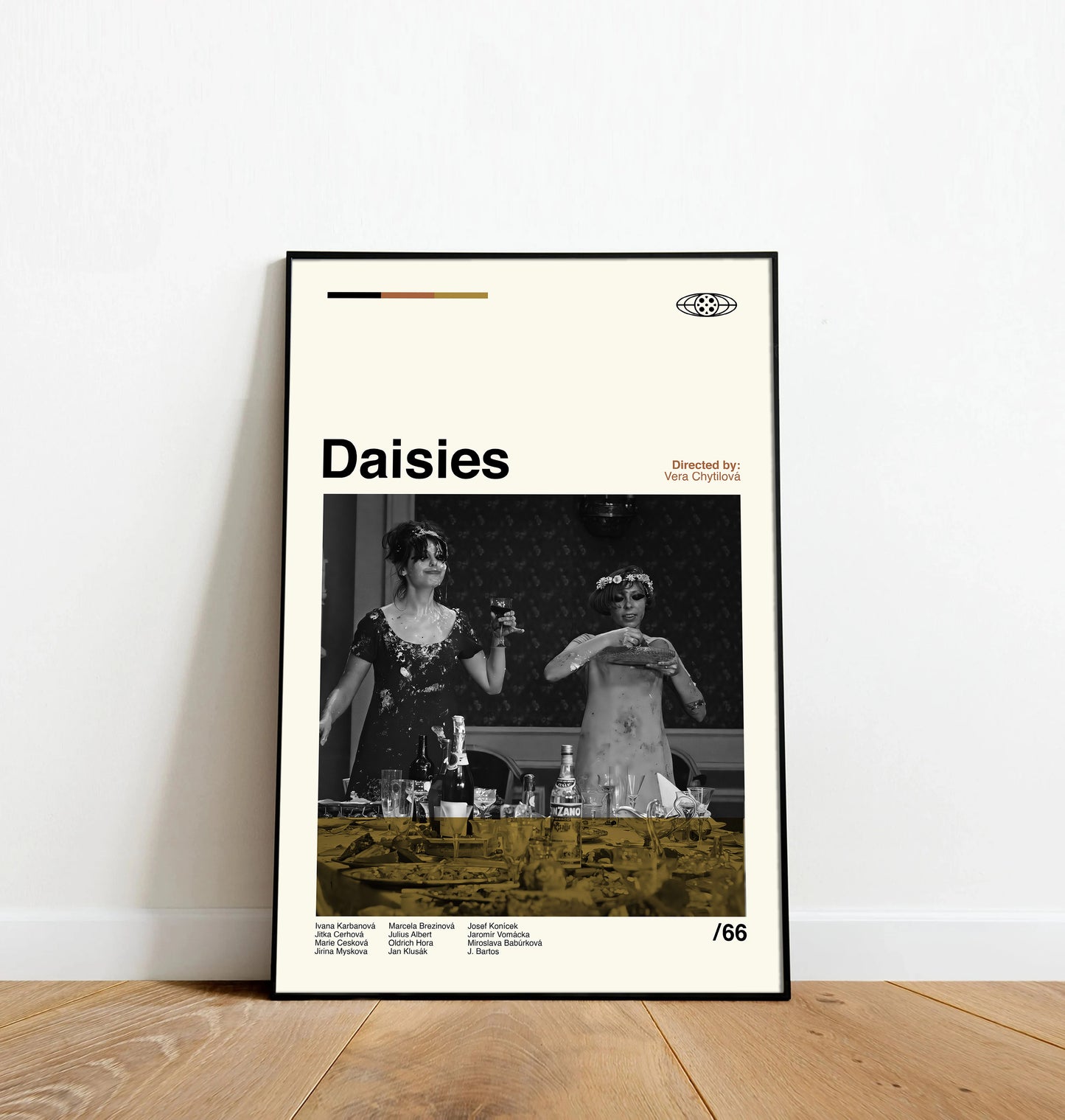 Daisies - Dinos Poster