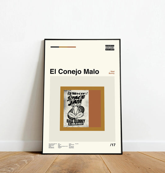 El Conejo Malo - Dinos Poster