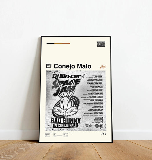 El Conejo Malo - Dinos Poster