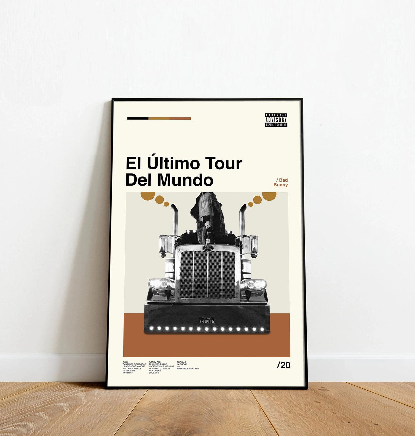 El Último Tour Del Mundo - Dinos Poster