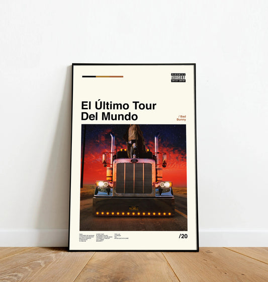 El Último Tour Del Mundo - Dinos Poster