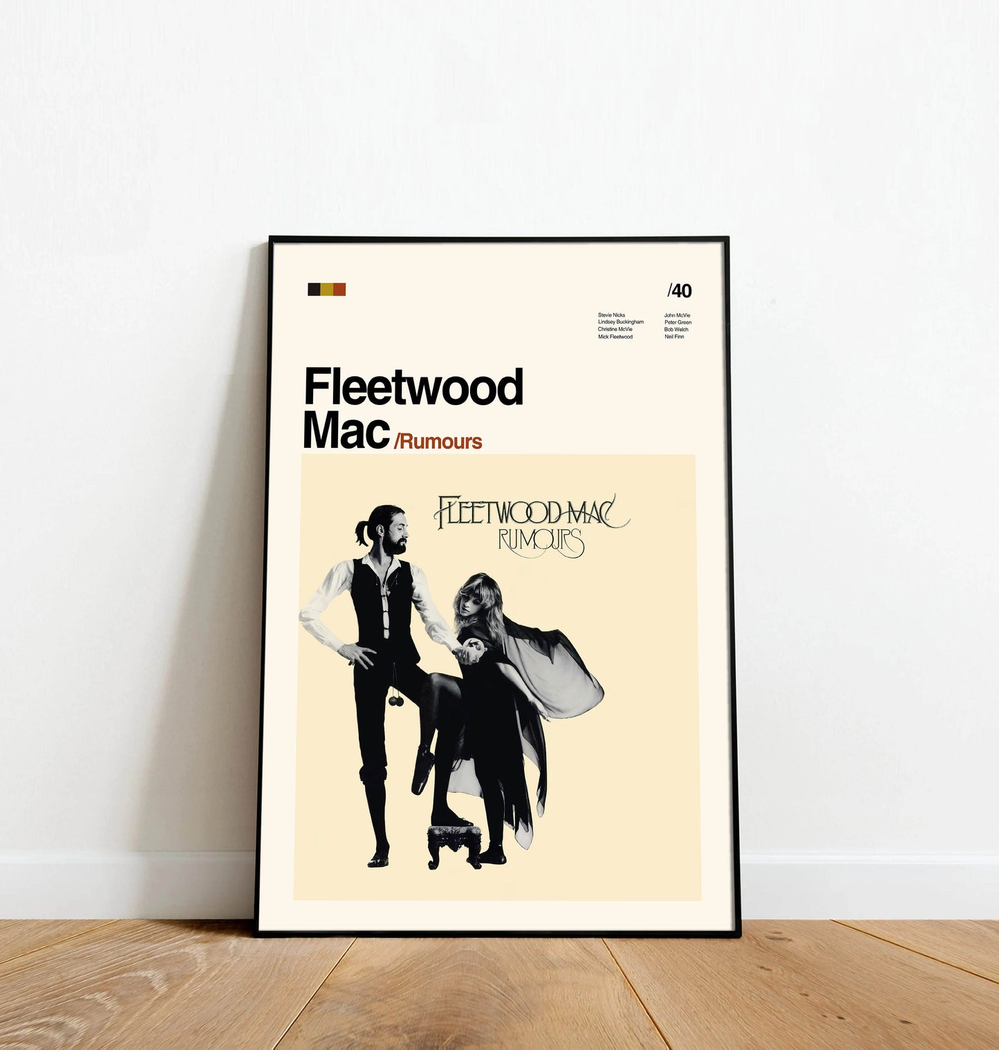 Fleetwood Mac - Rumours - Dinos Poster