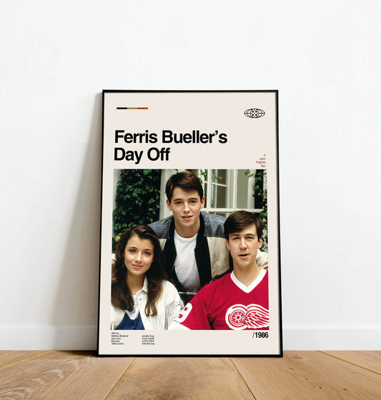 Ferris Bueller's Day Off - Dinos Poster