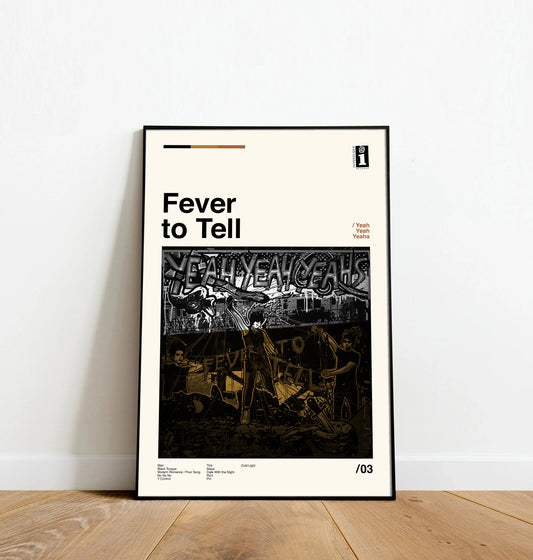 Fever to Tell - Dinos Poster