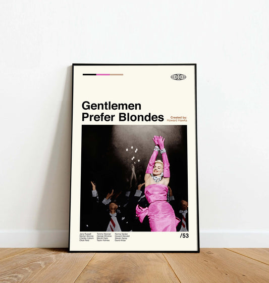 Gentlemen Prefer Blondes - Dinos Poster