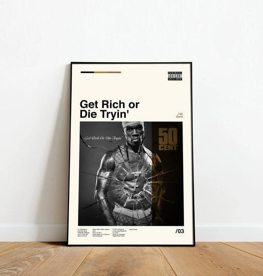 Get Rich or Die Tryin' - Dinos Poster