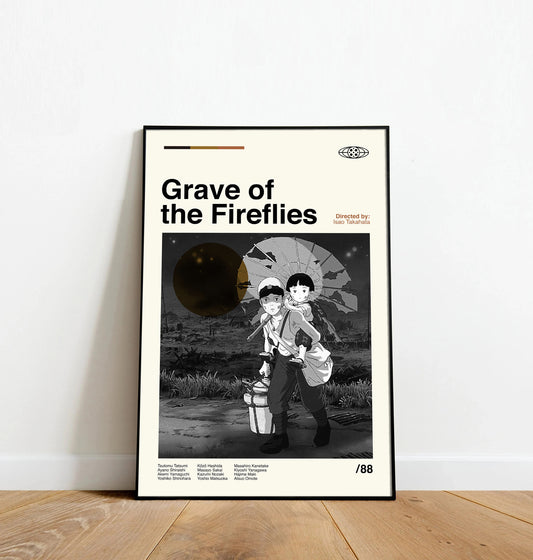 Grave of the Fireflies - Dinos Poster