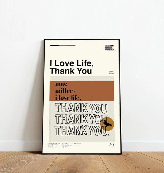 I Love Life, Thank You - Dinos Poster