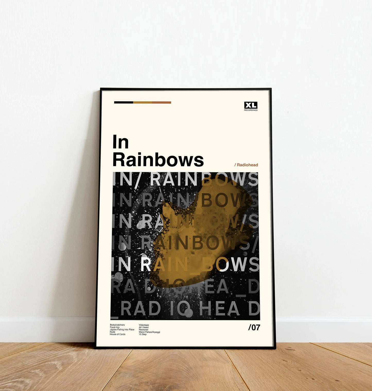 In Rainbows - Dinos Poster