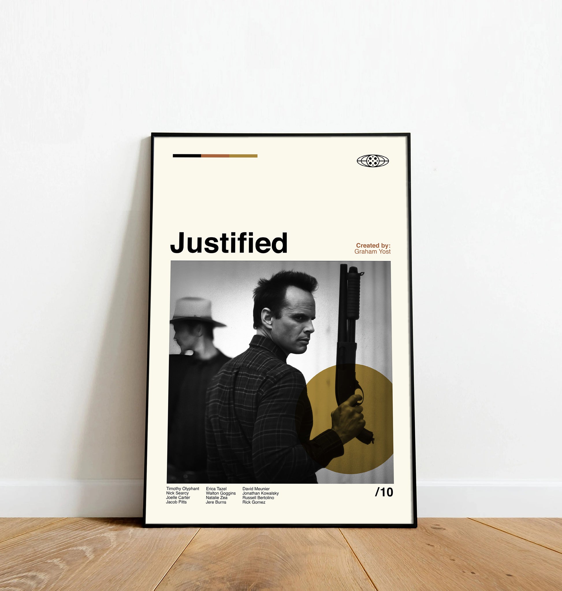 Justified - Dinos Poster