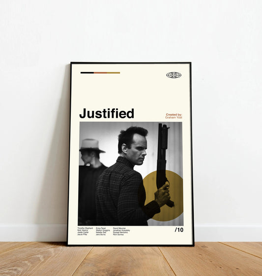 Justified - Dinos Poster