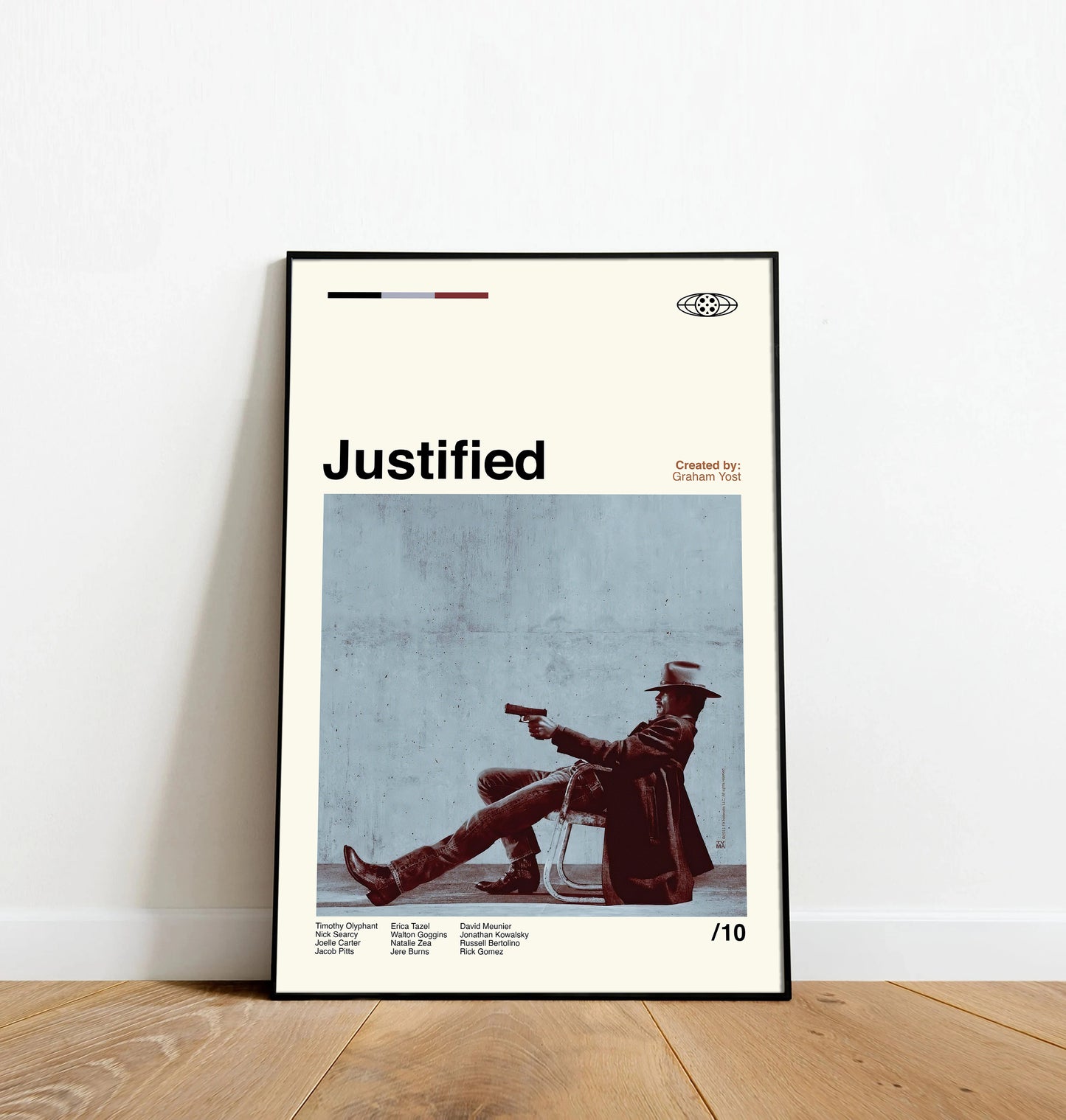 Justified - Dinos Poster