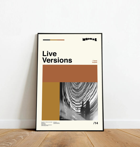 Live Versions - Dinos Poster