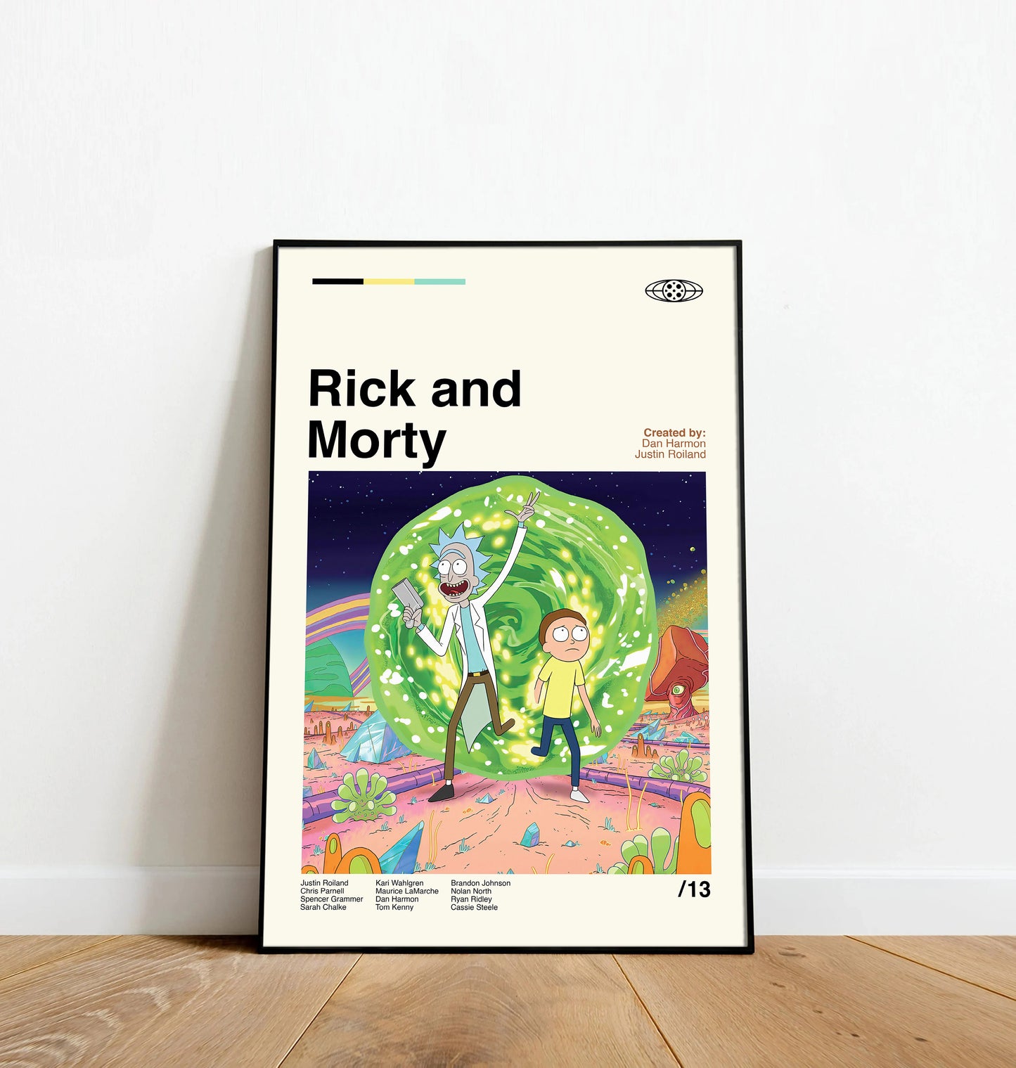 Rick and Morty - Dinos Poster