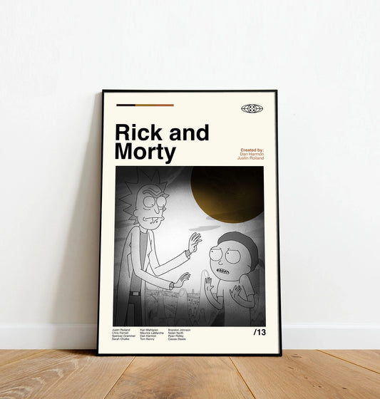 Rick and Morty - Dinos Poster