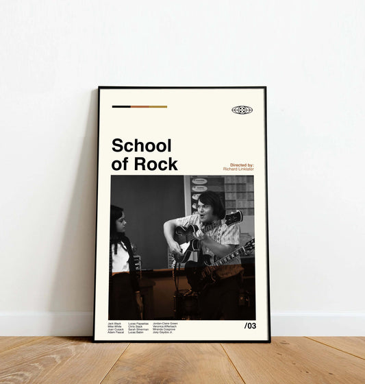 School Of Rock - Dinos Poster