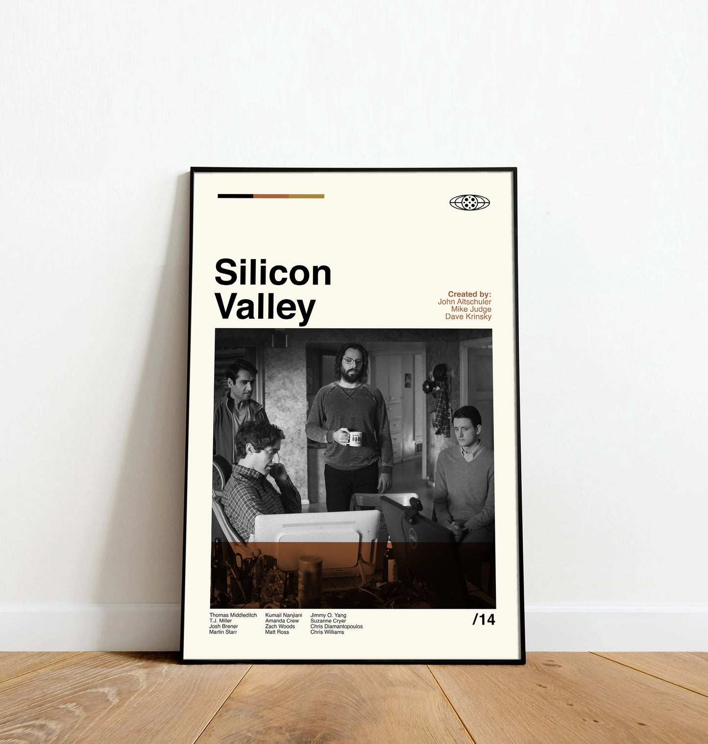 Silicon Valley - Dinos Poster