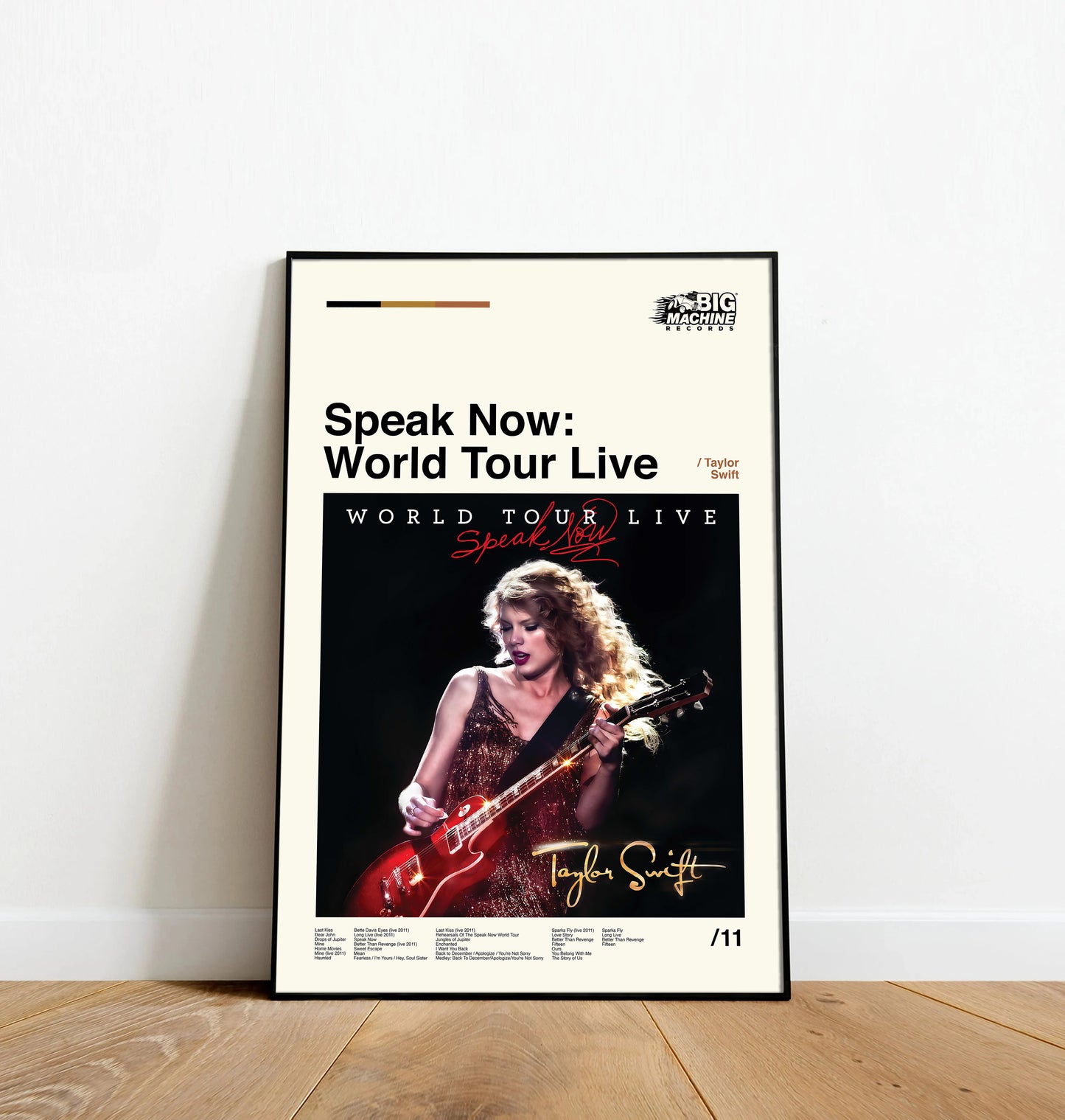 Speak Now World Tour Live - Dinos Poster