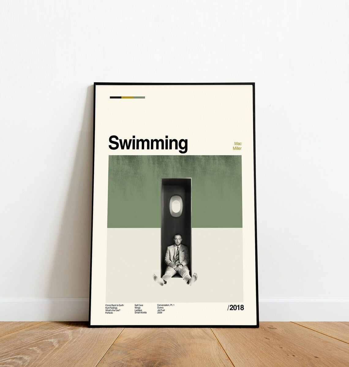 Swimming - Dinos Poster