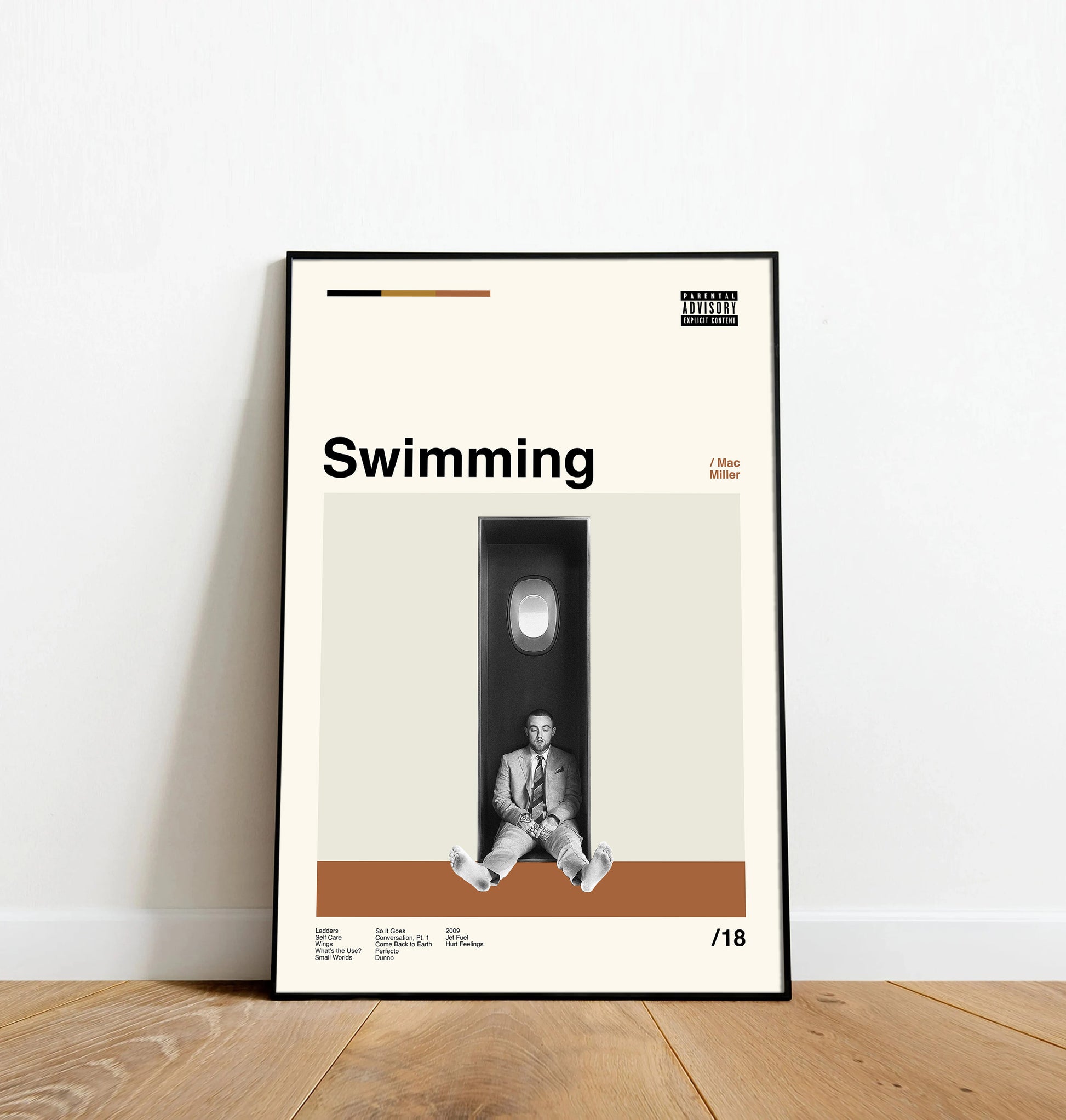 Swimming - Dinos Poster