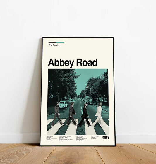 Abbey Road - Dinos Poster