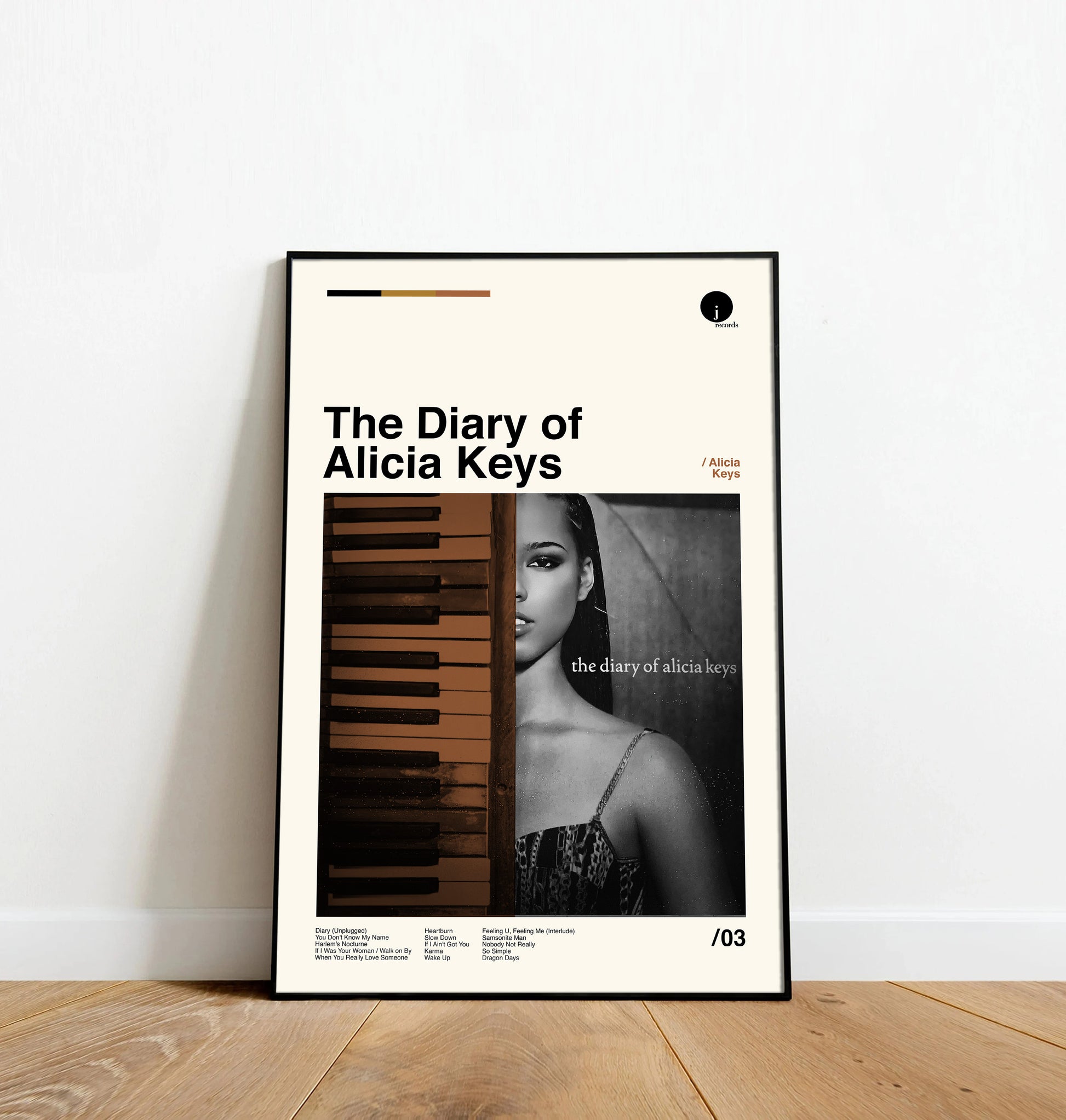 The Diary Alicia Keys - Dinos Poster