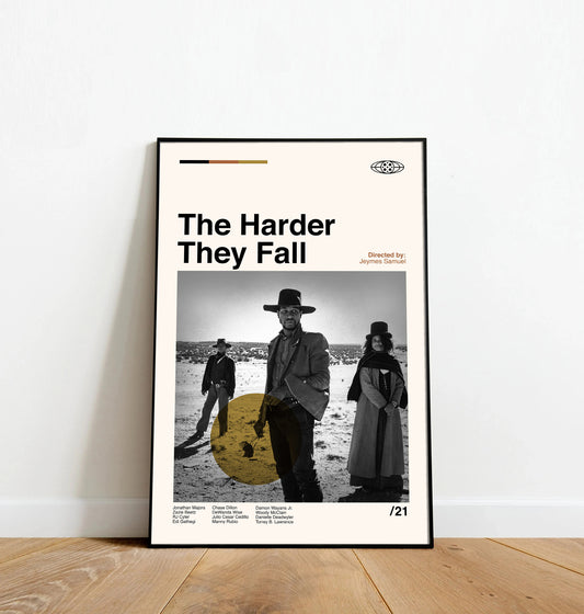 The Harder They Fall - Dinos Poster