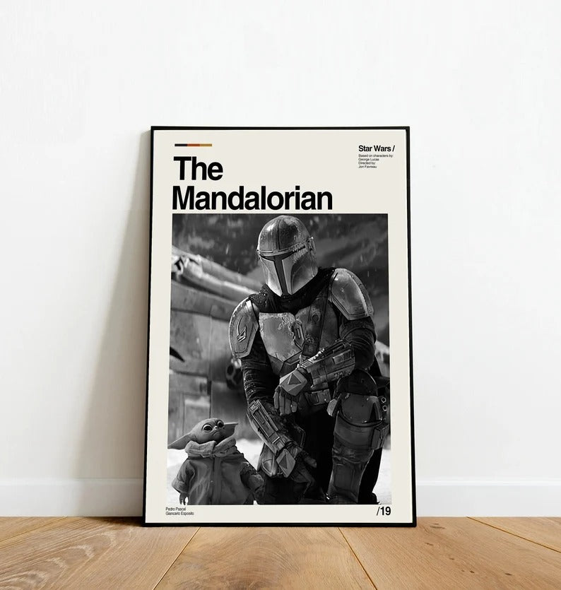 The Mandalorian - Dinos Poster