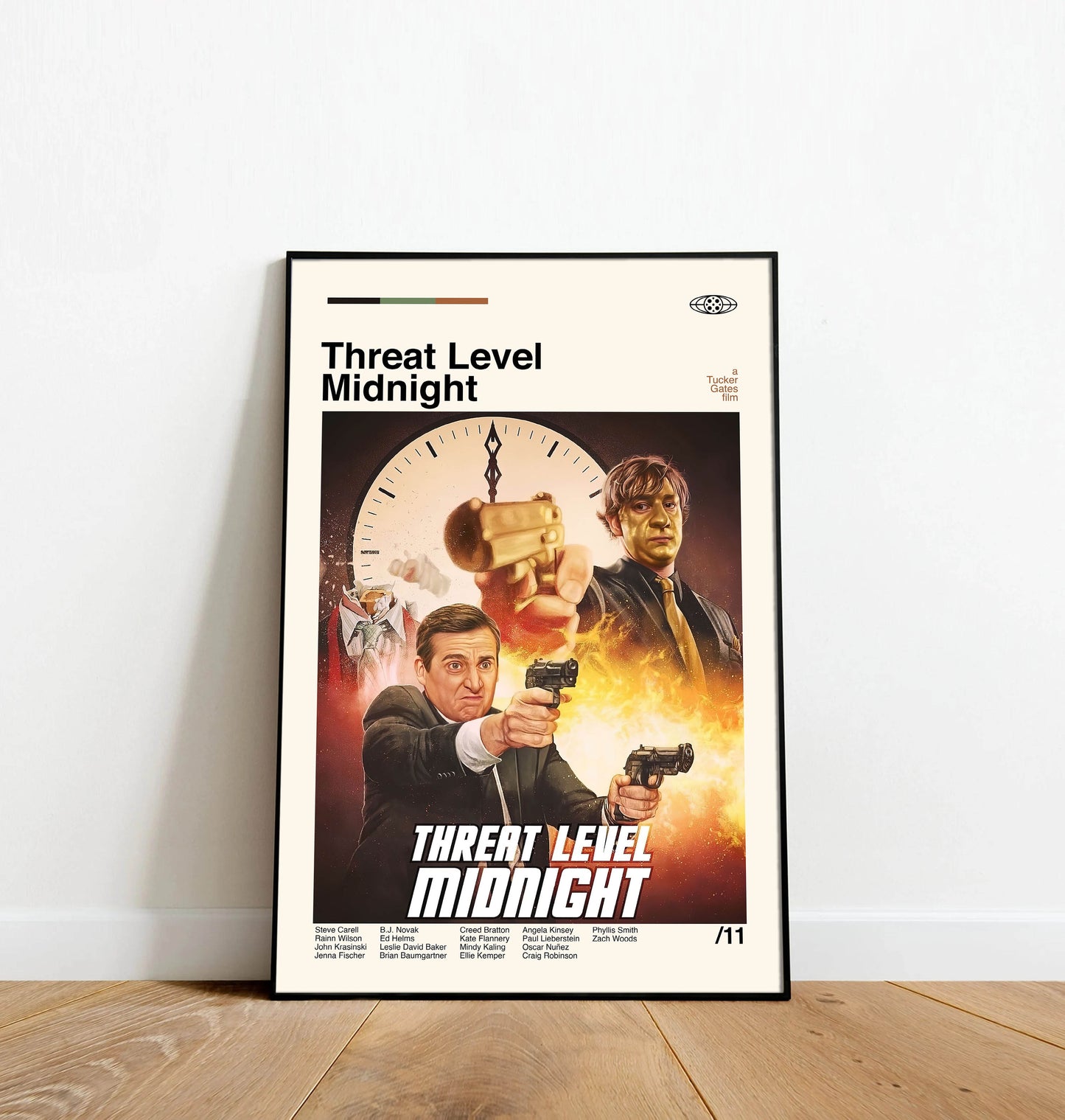 Threat Level Midnight - Dinos Poster