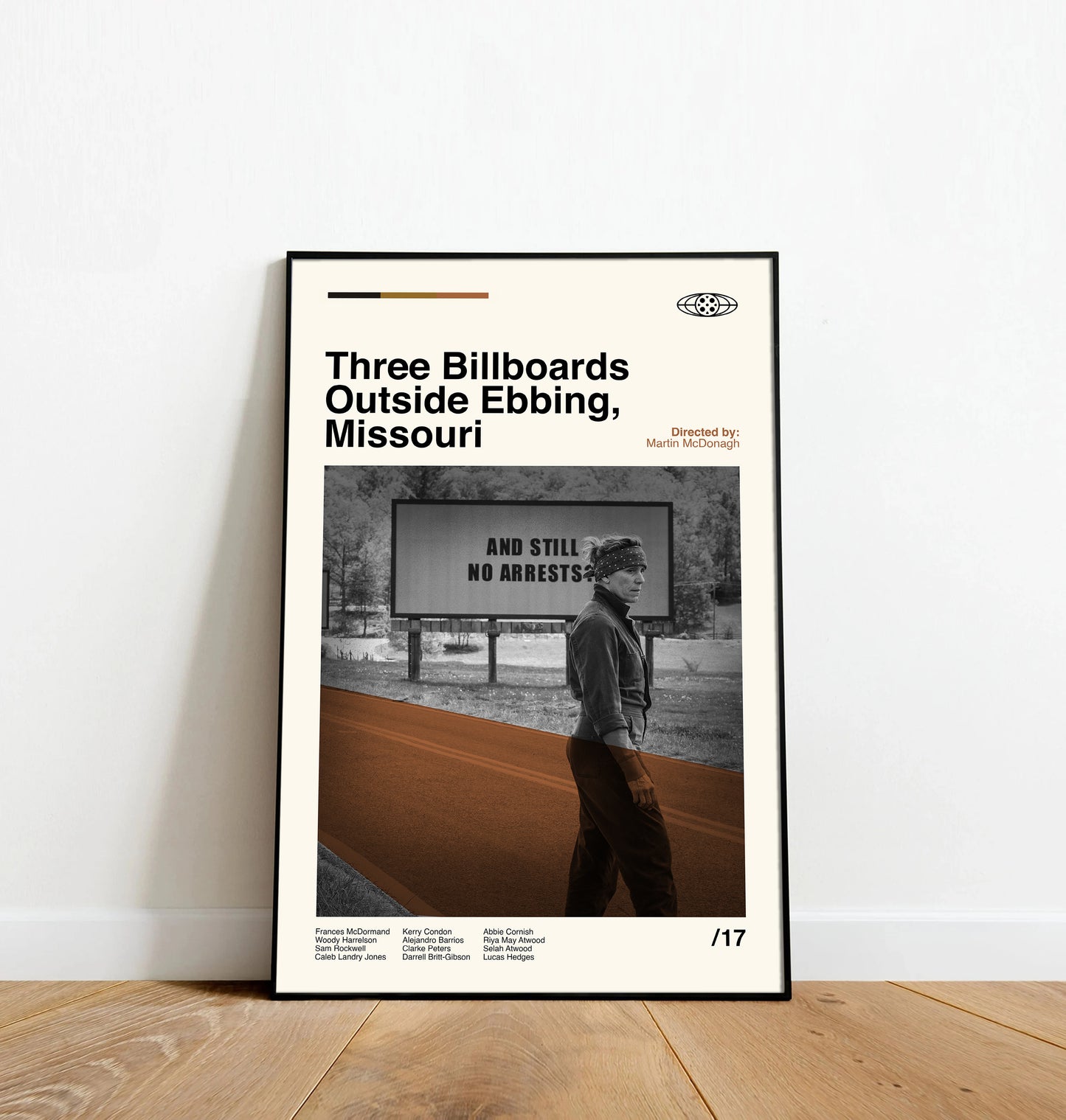 Three Billboards Outside Ebbing, Missouri - Dinos Poster