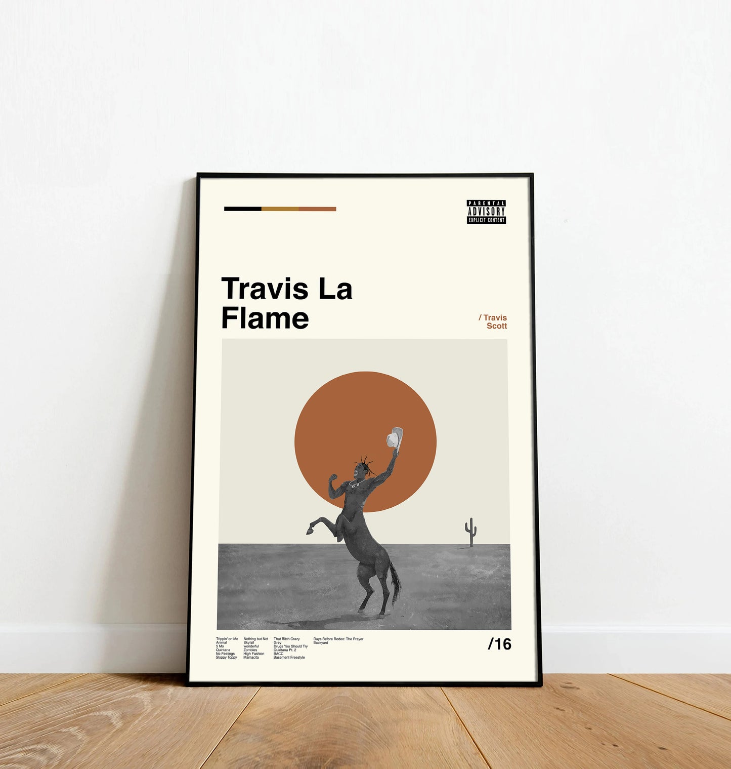 Travis La Flame - Dinos Poster