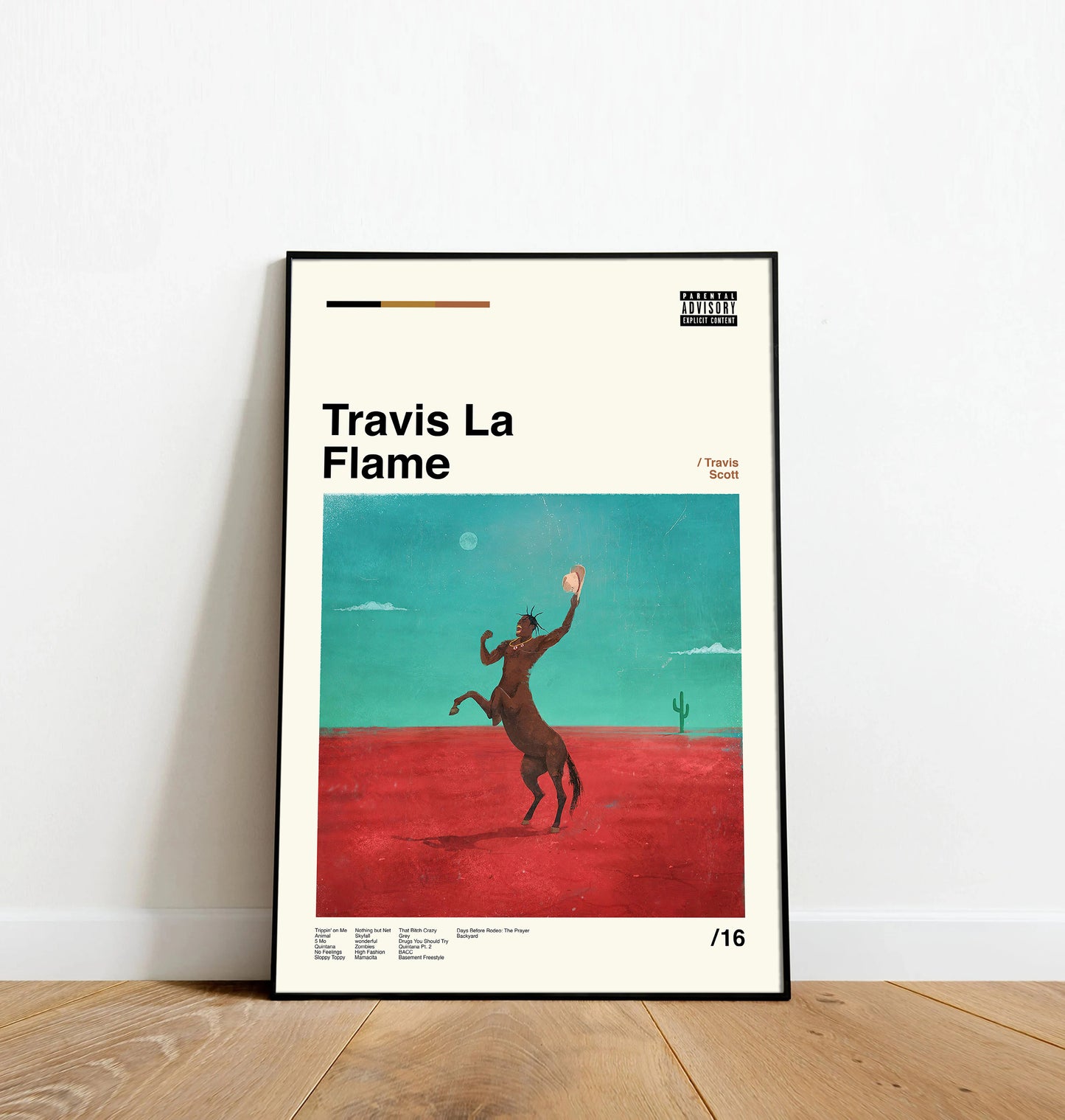 Travis La Flame - Dinos Poster