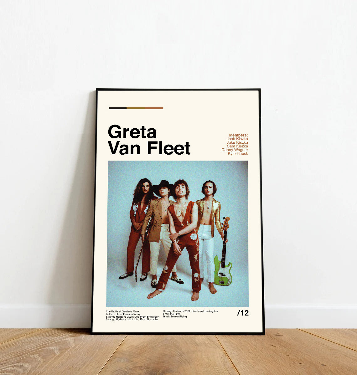 Greta Van Fleet - Dinos Poster