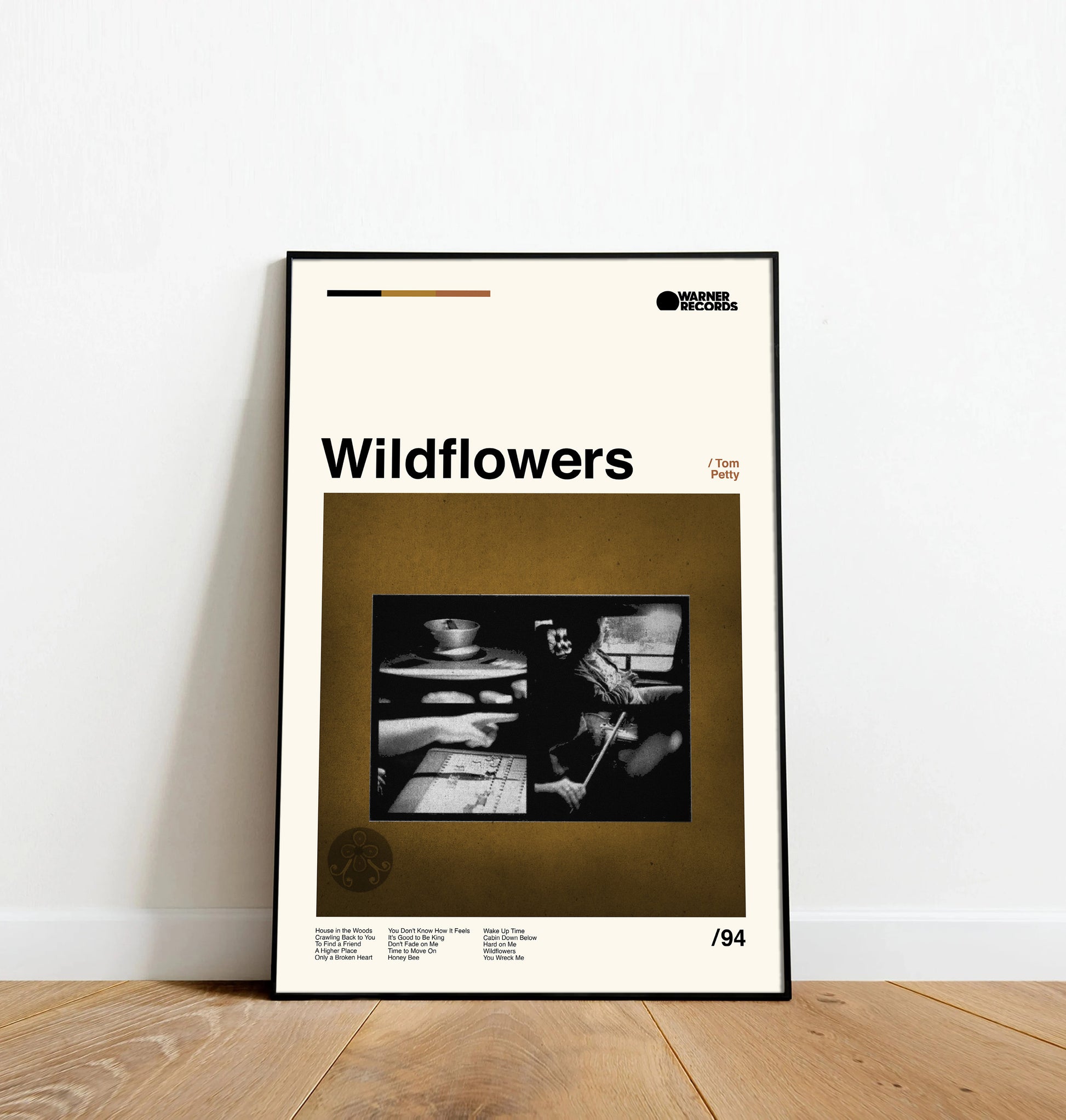 Wildflowers - Dinos Poster