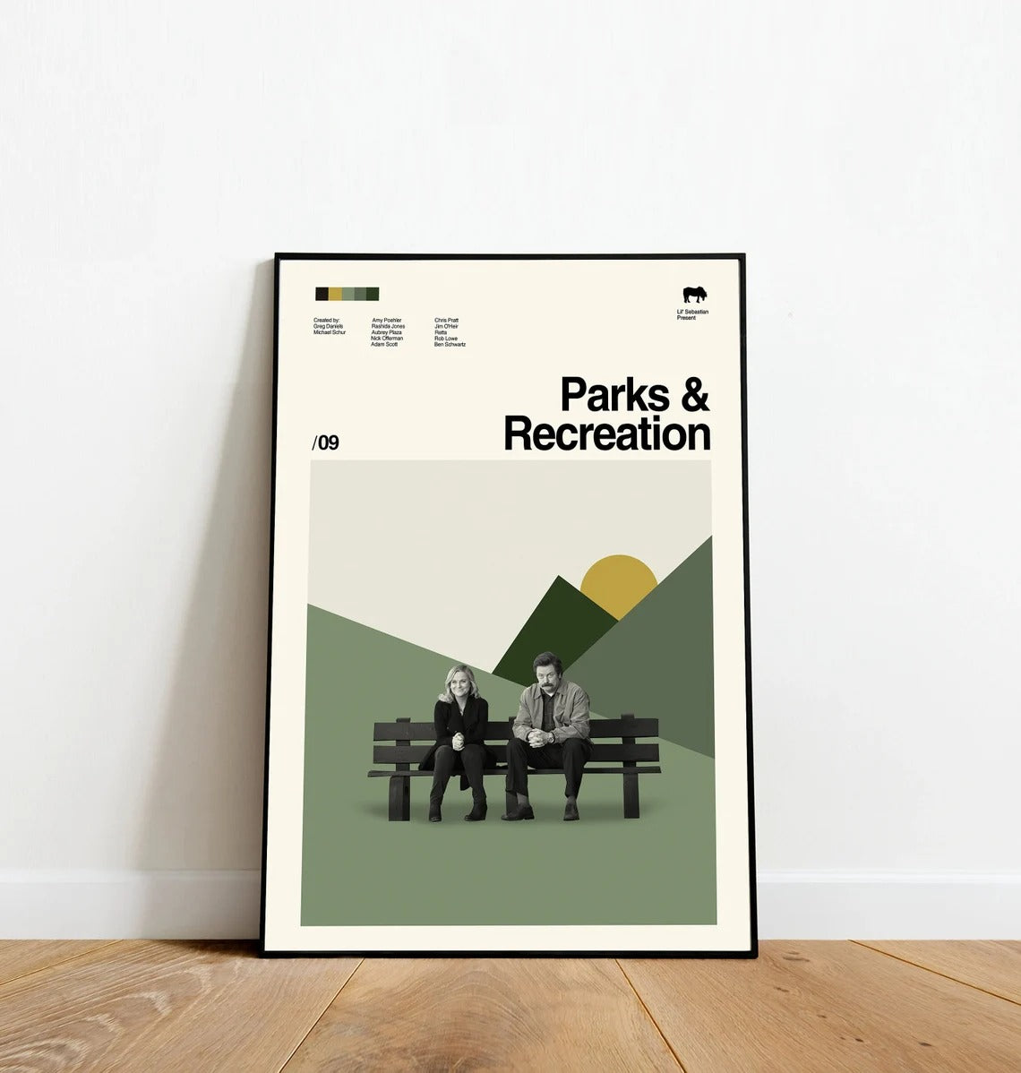 Parks & Recreation - Dinos Poster