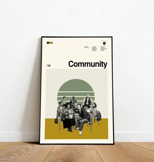 Community- Joel Mchale - Dinos Poster