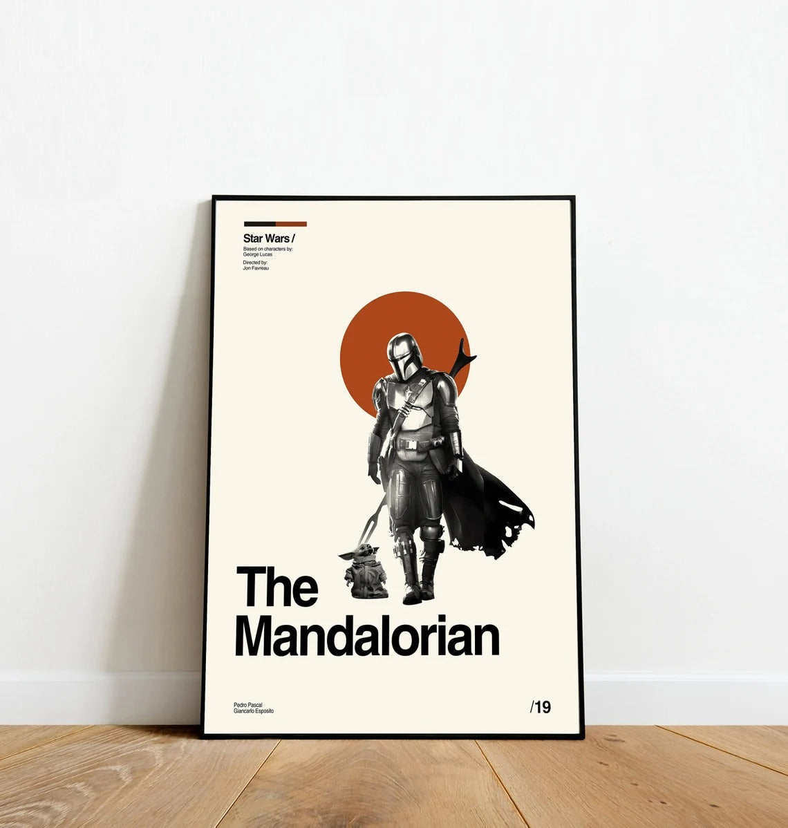 The Mandalorian - Dinos Poster